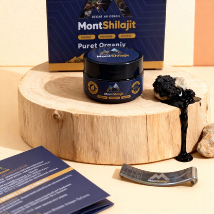 MontShilajit : Résine Pure de l'Himalaya, Testée en Laboratoire, 100% Naturel.