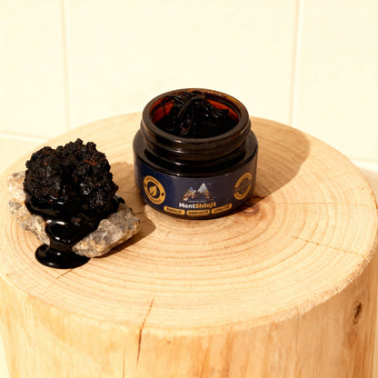 MontShilajit : Résine Pure de l'Himalaya, Testée en Laboratoire, 100% Naturel.