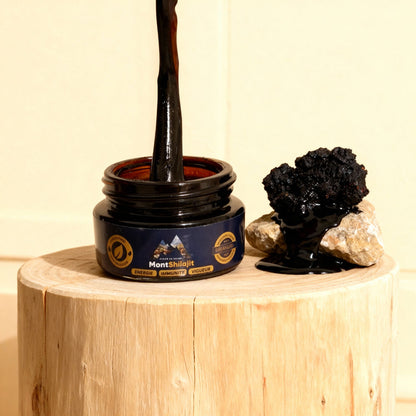 MontShilajit : Résine Pure de l'Himalaya, Testée en Laboratoire, 100% Naturel.
