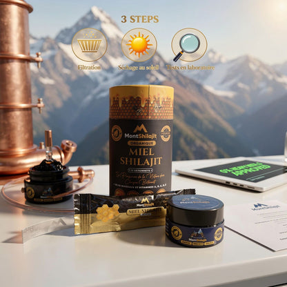 Le Pack Rituel MontShilajit : L'Alliance de la Tradition et de la Praticité
