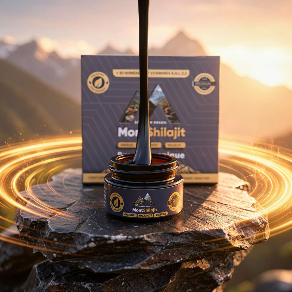 MontShilajit - Résine Minérale Naturelle de l'Himalaya (20g)