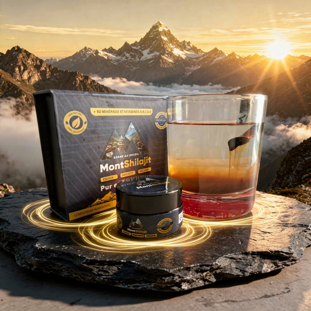 MontShilajit - Résine Minérale Naturelle de l'Himalaya (20g)