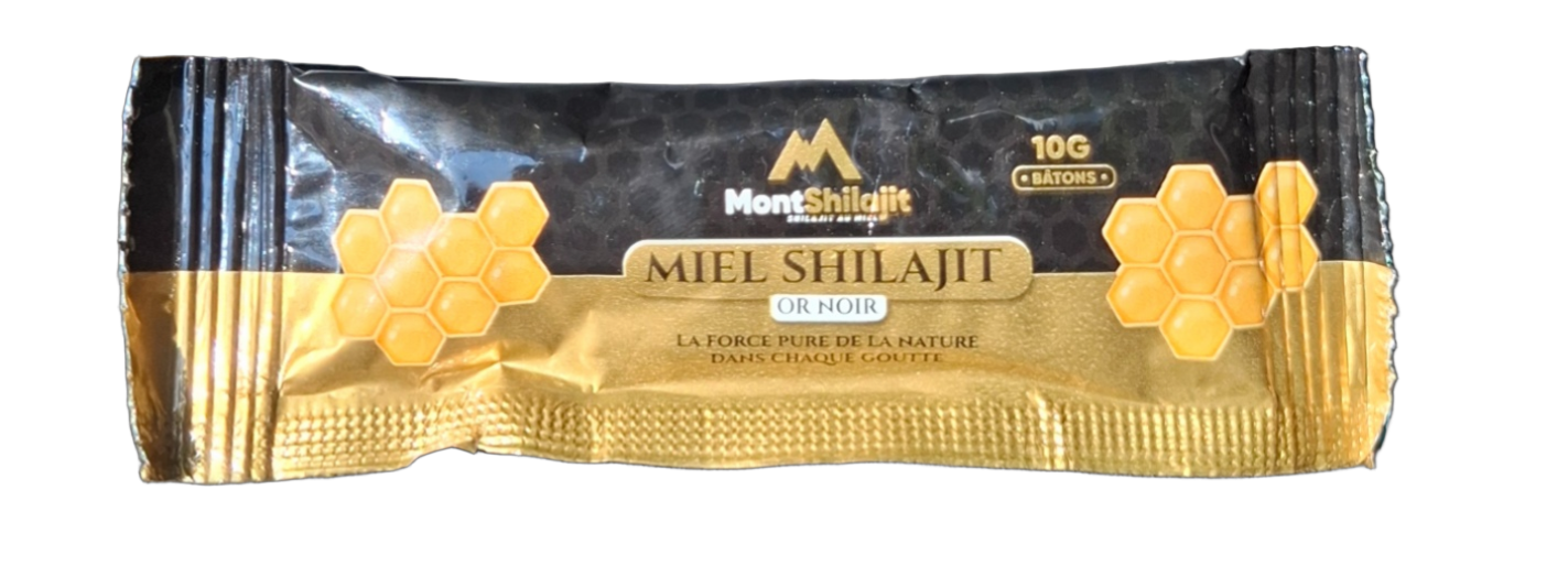 Stick de Miel au Shilajit (Unité 10g) : Le Format Découverte